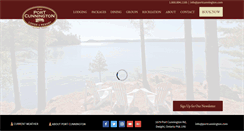 Desktop Screenshot of portcunnington.com